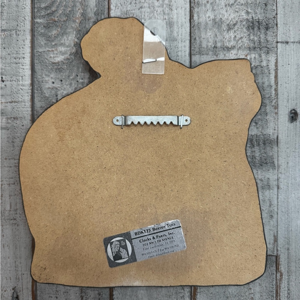 Boston Terrier Wall Key Hook Plaque - Picture 2 of 2
